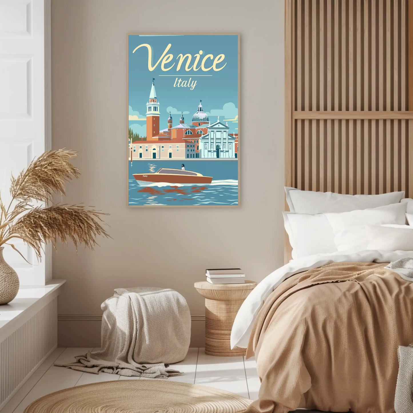 Venice, Italy Vintage Style Poster