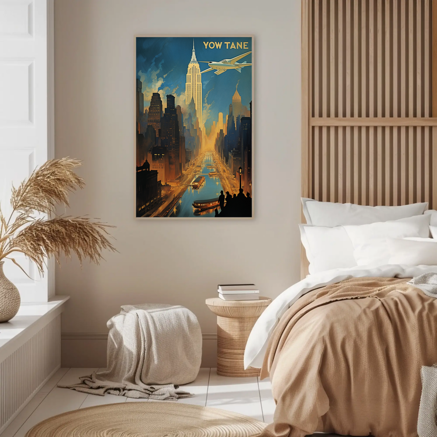 New York Vintage Travel Poster