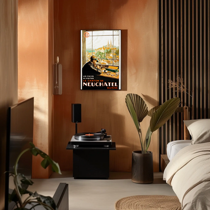 Neuchâtel - A Country to Visit Poster