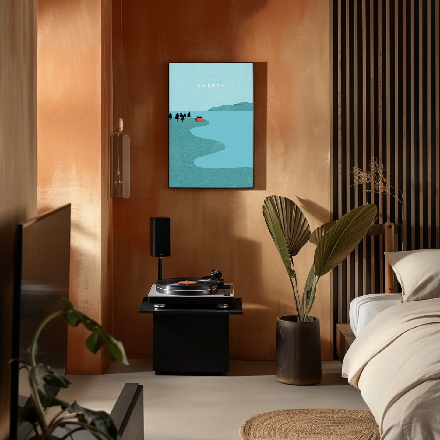 Sweden: Serene Landscape Poster