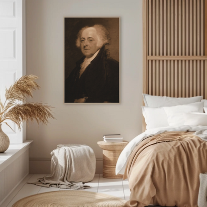 John Adams 2nd President Of The United States Sepia Photo