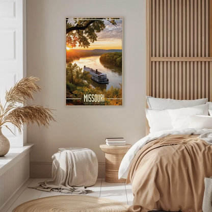 Missouri Vintage Poster