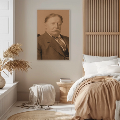 William Taft 27th President Sepia Photo