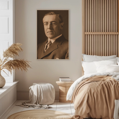 Woodrow Wilson 28th President Sepia Photo
