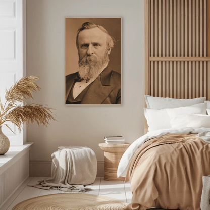 Rutherford B. Hayes 19th President Sepia Photo