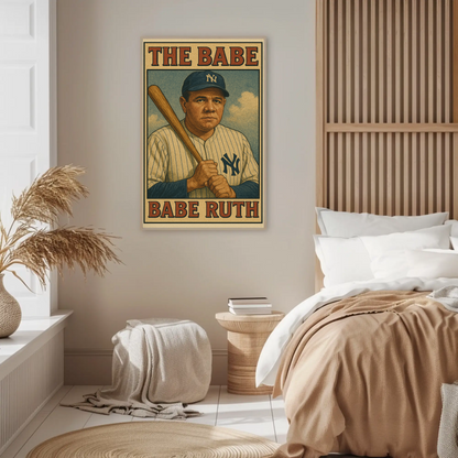 The Babe Ruth Poster 2 Vintage Poster