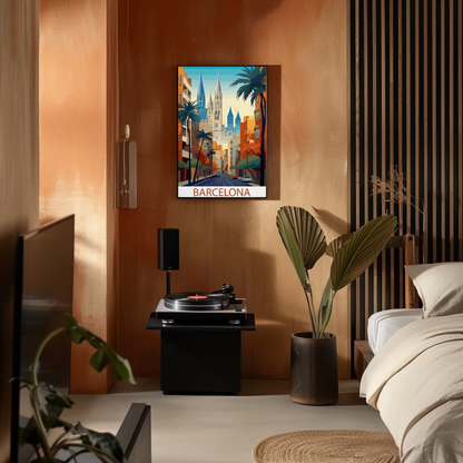 Barcelona Spain Poster