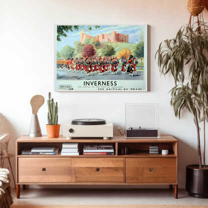 Inverness - The Capital of the Scottish Highlands Poster
