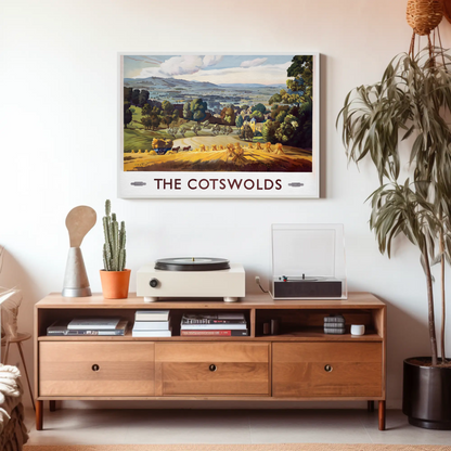 The Cotswolds - See Britain by Train Poster