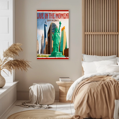Vintage Poster New York City Liberty