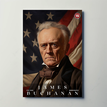 James Buchanan 15th President Of The United States Portrait