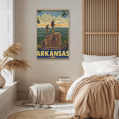 Vintage Poster Arkansas Hikers