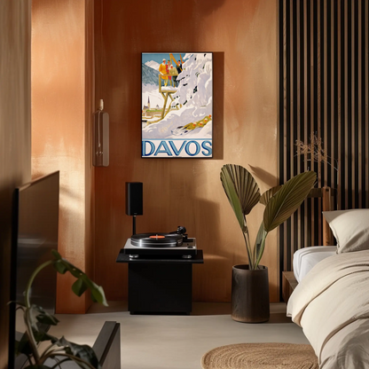Davos Winter Sports Poster