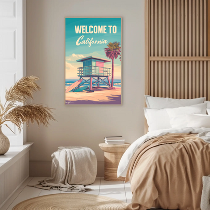 Welcome to California Poster
