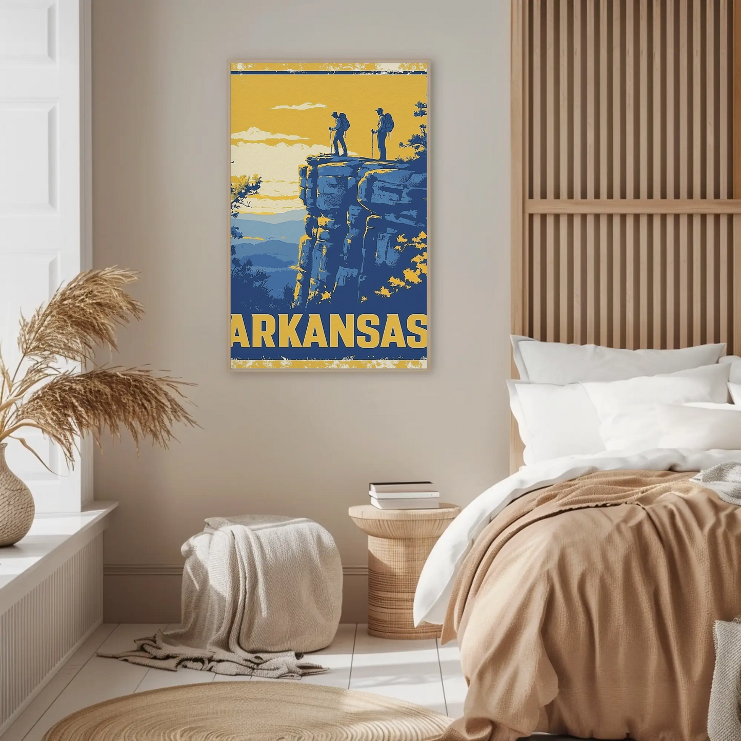 Arkansas Vintage Poster