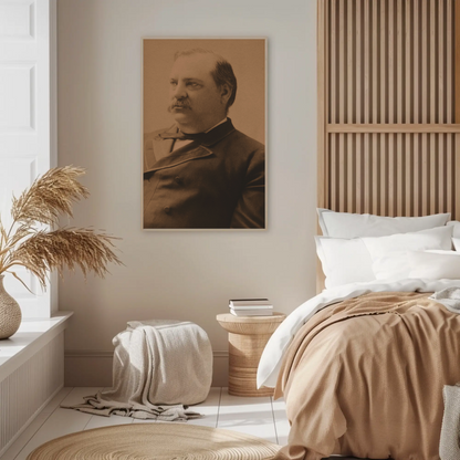 Grover Cleveland 22nd President Sepia Photo