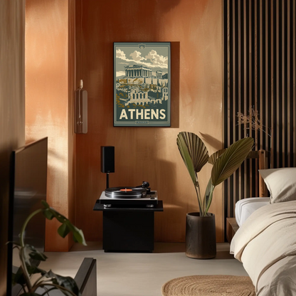 Athens Acropolis Poster