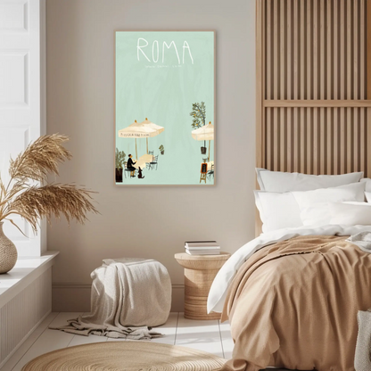 Roma: Italian CafÃ Poster
