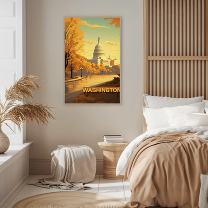 Washington Vintage Poster