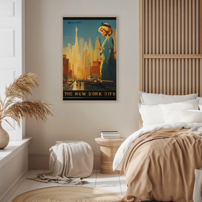 New York City Vintage Poster