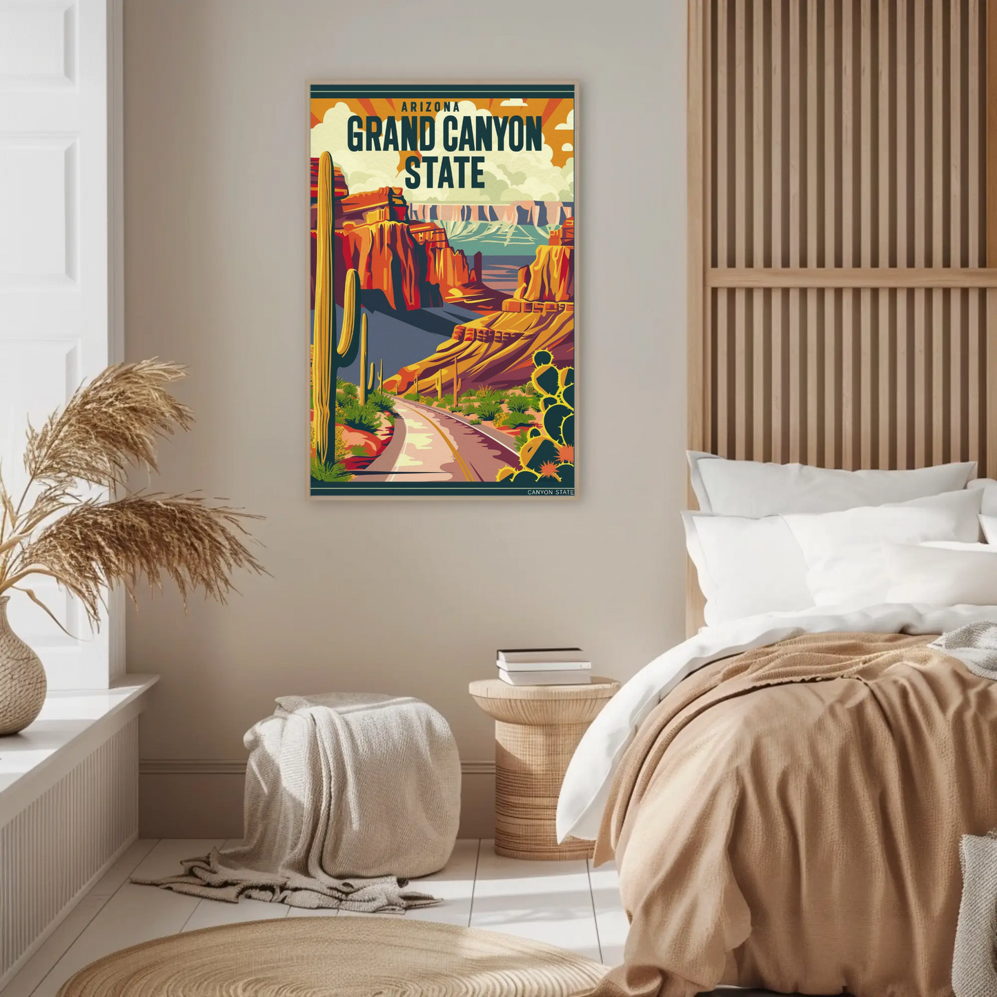 Vintage Travel Poster - Grand Canyon, Arizona