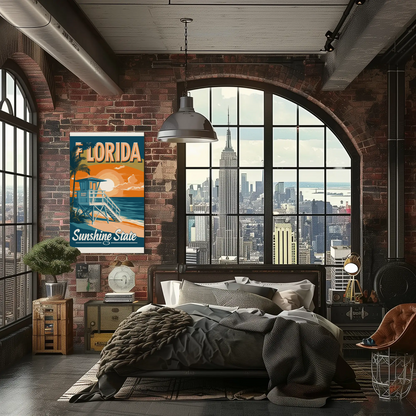 Florida Vintage Poster