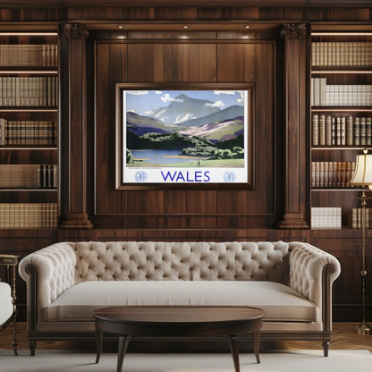 Wales Scenic Railway Poster
