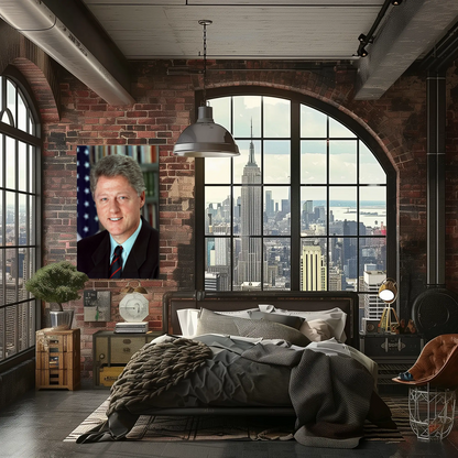 William Clinton 42nd President Of The United States Photo