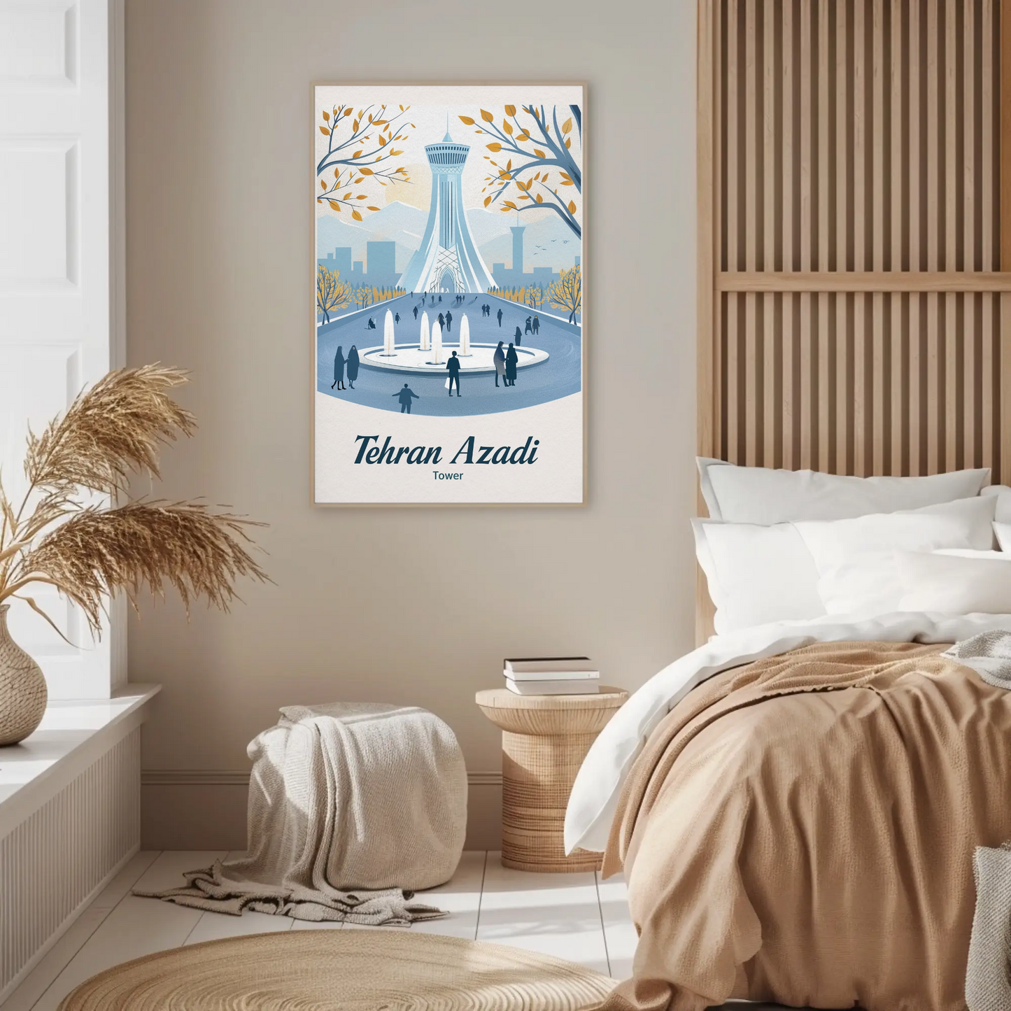 Tehran Azadi Tower Poster