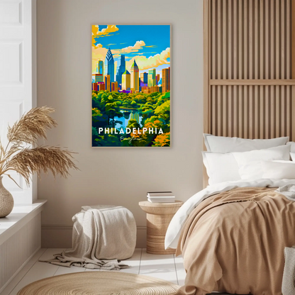 Philadelphia Travel Poster