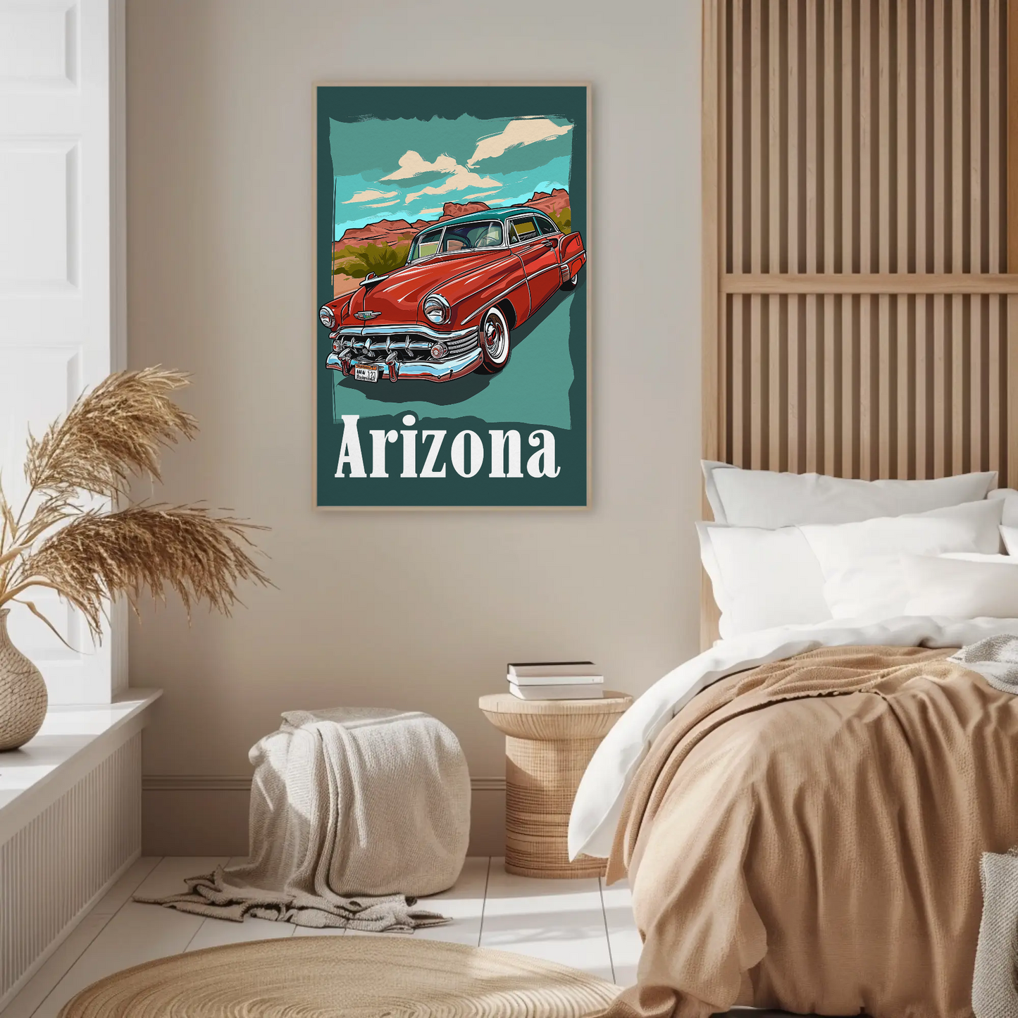 Arizona Desert Adventure Vintage Poster