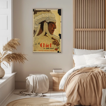The Chief - Santa Fe Railway Poster