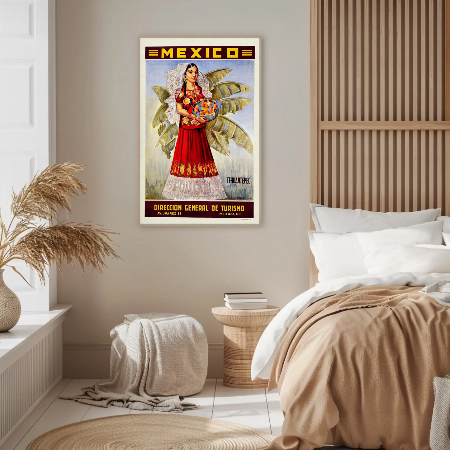 Mexico Aeronaves De Mexico 1960 Poster