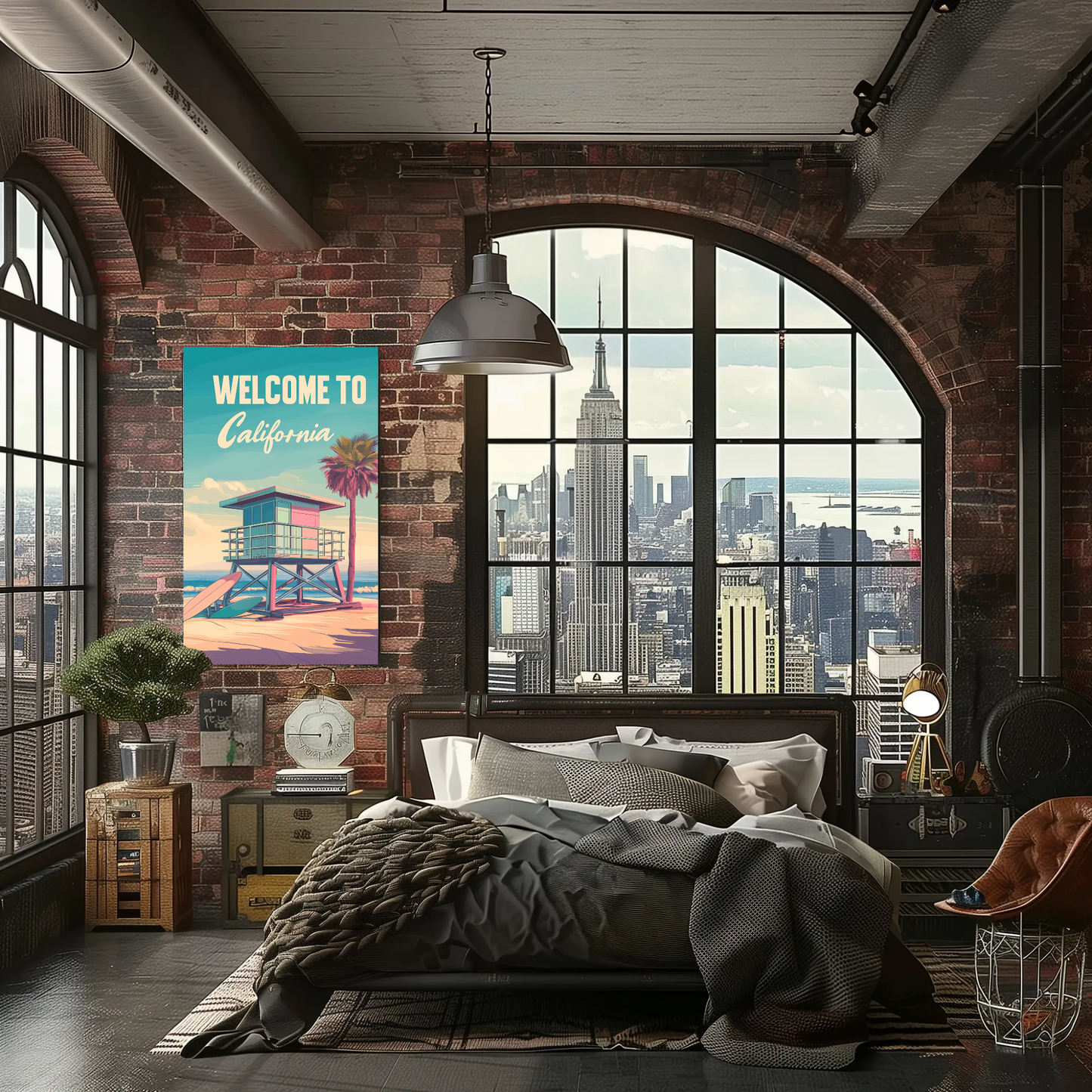 Welcome to California Poster