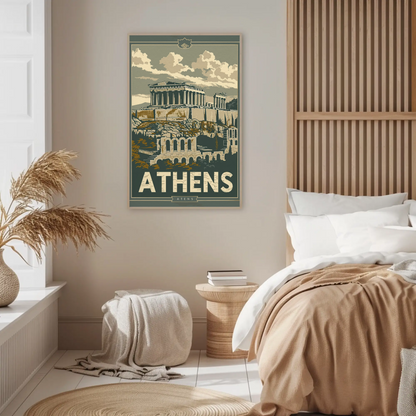 Athens Acropolis Poster