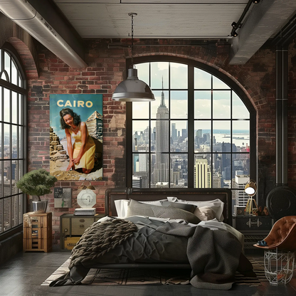Cairo Vintage Poster