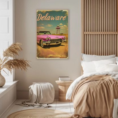 Classic Delaware Drive Poster