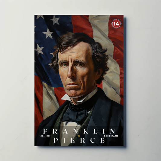 Franklin Pierce 14th President Of The United States Portrait