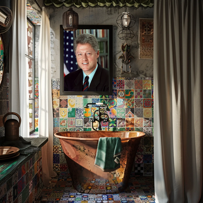 William Clinton 42nd President Of The United States Photo