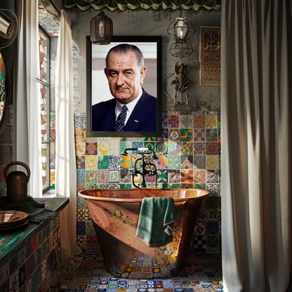 Lyndon Johnson 36th President Of The United States Photo