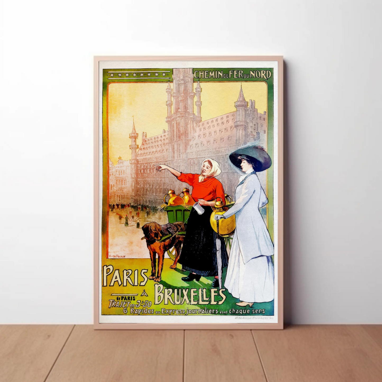 Angers Circuits Automobiles Town Vintage Travel Poster