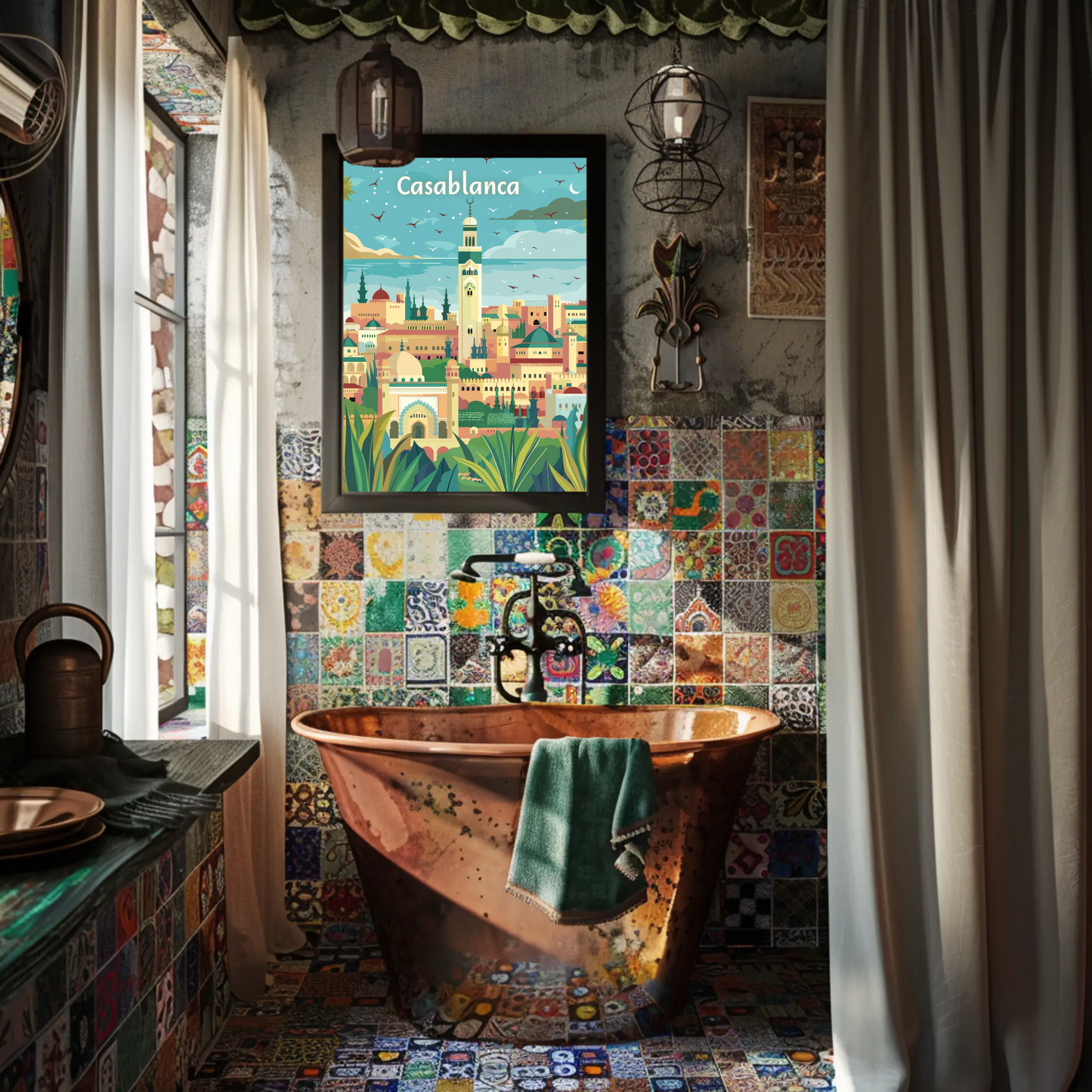 Casablanca: Moroccan Beauty Poster