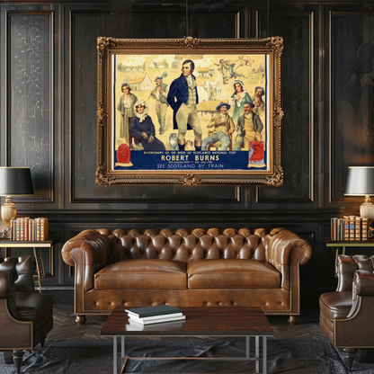 Robert Burns Bicentennial Poster