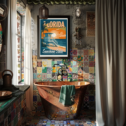 Florida Vintage Poster
