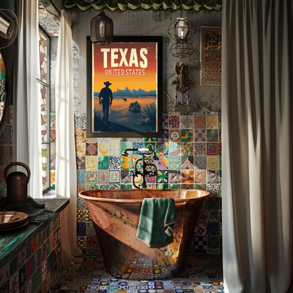 Texas Vintage Poster