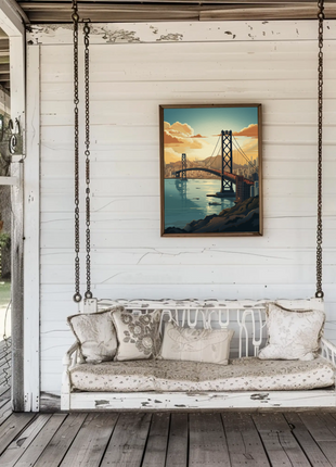San Francisco Bay Bridge Poster