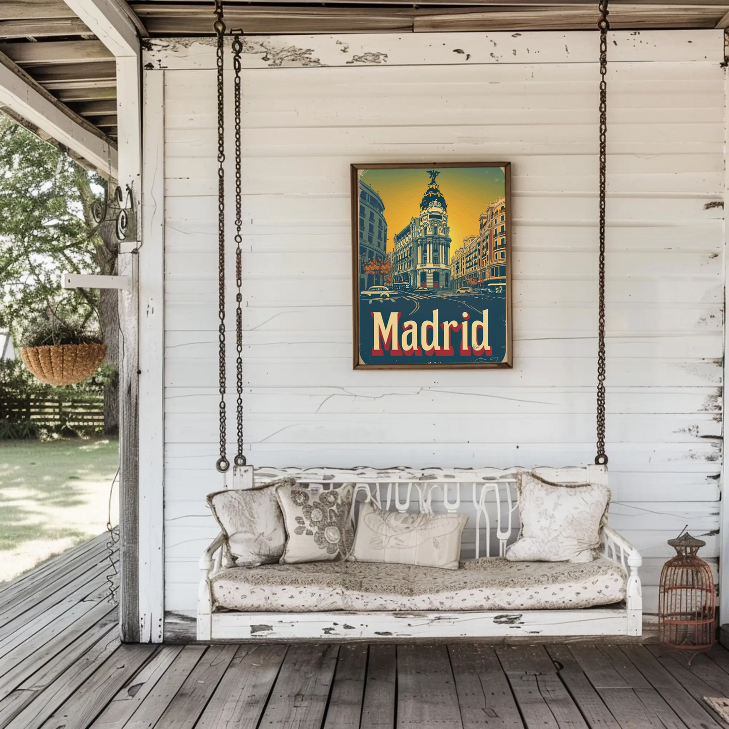 Madrid Vintage Poster