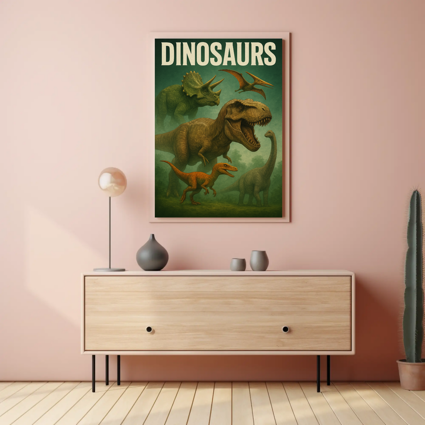 Dinosaurs Movie Poster 2 Vintage Poster