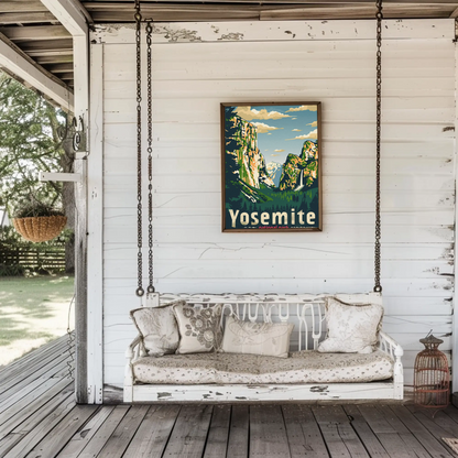 Vintage Poster Yosemite National Park