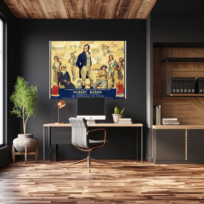 Robert Burns Bicentennial Poster